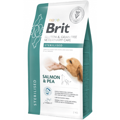 Brit Veterinary Diet Dog Sterilised Gluten & Grain-Free - Para Cães Esterilizados, Sem Glúten - PetDoctors - Loja Online