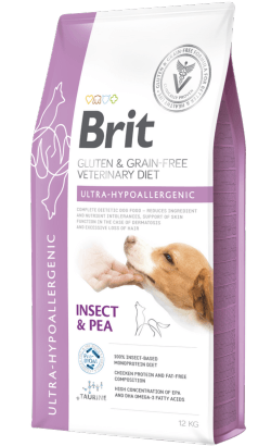 Brit Veterinary Diet Dog Ultra-Hypoallergenic Gluten & Grain-Free - Hipoalergénico, para Cães - PetDoctors - Loja Online