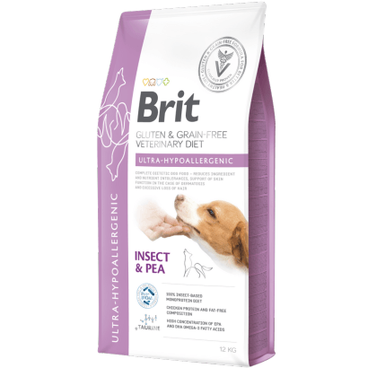 Brit Veterinary Diet Dog Ultra-Hypoallergenic Gluten & Grain-Free - Hipoalergénico, para Cães - PetDoctors - Loja Online