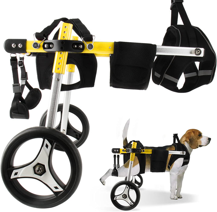 Cadeira de Rodas / Andarilho para Cães, Ajustável, para pernas traseiras incapacitadas - PetDoctors - Loja Online