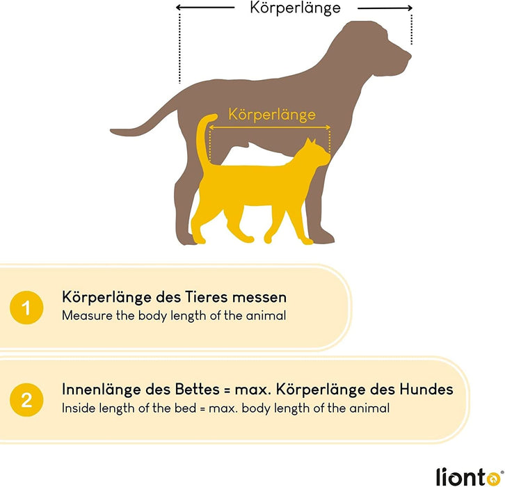 Cama de Luxo, lavável, para cães (em tecido Oxford) - PetDoctors - Loja Online