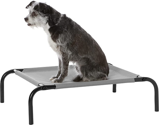 Cama elevada transpirável para Cães, extra-grande (153 x 94 x 23 cm), Cinzenta - PetDoctors - Loja Online