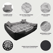 Cama / Sofá para cães, Lavável, ideal para Cães Grandes - 115 cm x 95 cm - PetDoctors - Loja Online