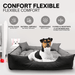 Cama / Sofá para cães, Lavável, ideal para Cães Grandes - 115 cm x 95 cm - PetDoctors - Loja Online
