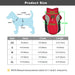 Casaco Impermeável e Quente para Cães (Raças Pequenas e Médias) - PetDoctors - Loja Online