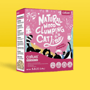 Cature Cat Litter - Natural Wood Clumping - Para WC / Liteira de Gatos - PetDoctors - Loja Online