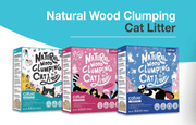 Cature Cat Litter - Natural Wood Clumping - Para WC / Liteira de Gatos - PetDoctors - Loja Online