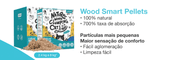 Cature Cat Litter - Natural Wood Clumping - Para WC / Liteira de Gatos - PetDoctors - Loja Online