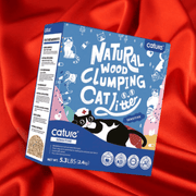 Cature Cat Litter - Natural Wood Clumping - Para WC / Liteira de Gatos - PetDoctors - Loja Online