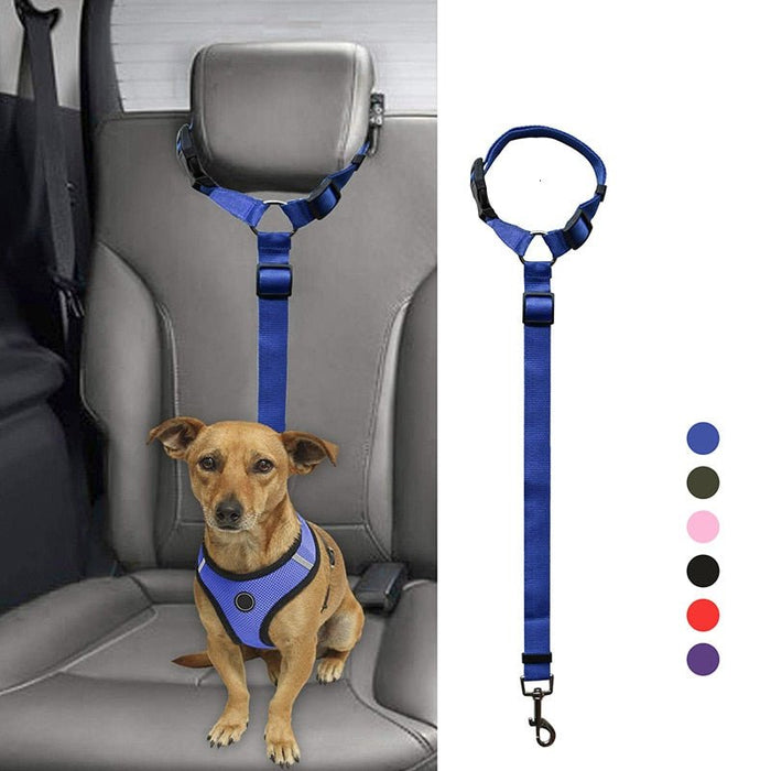 Cinto de Segurança Ajustável para Transporte de Cães no Carro (Trela) - PetDoctors - Loja Online