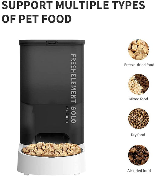 🐱 Comedouro Automático para 🐱 Gatos ou 🐶 Cães (3 litros) - Wi-Fi 2,4 G, 👉 Lavável, caixa de aço inoxidável - PetDoctors - Loja Online