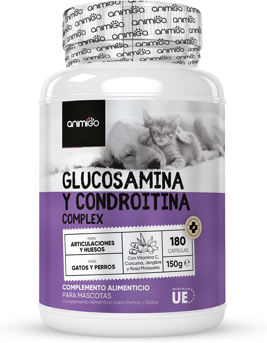 Complexo de glucosamina e condroitina para cães e gatos, alvo ...