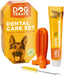 Conjunto de Escova de Dentes e Pasta de Dentes "Natural Dog" para Cães, 100% Natural - PetDoctors - Loja Online