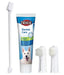 Conjunto de Higiene Oral TRIXIE, Pasta e escovas dedeiras, para cães - PetDoctors - Loja Online