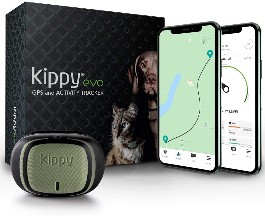 Dispositivo com GPS - para Coleira de Cães ou Gatos - Seguimento de Actividade, 38 gr de peso, à Prova de Água, Bateria 10 dias - PetDoctors - Loja Online