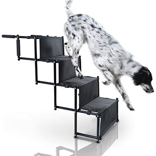 Escada Dobrável e Transportável para Cães (Ajuda a Entrar e Saír do Automóvel) - PetDoctors - Loja Online