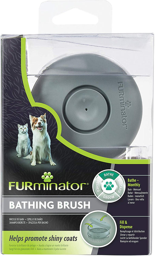 Escova de banho para cães e gatos - FURminator - Para uma pele brilhante - PetDoctors - Loja Online