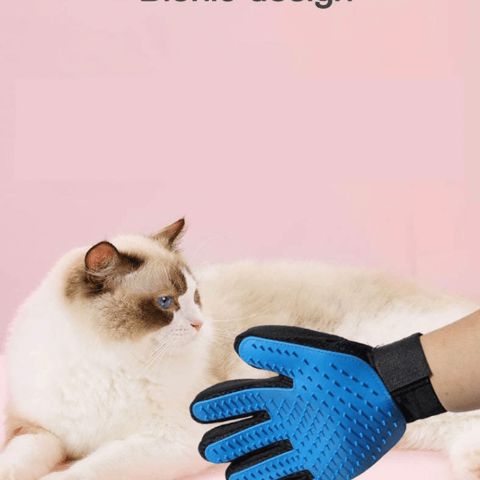 Escova Luva em Latex para Cães ou Gatos - PetDoctors - Loja Online