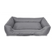 Eurosiam Cama Loft Rectangular Basket Cinzento - PetDoctors - Loja Online