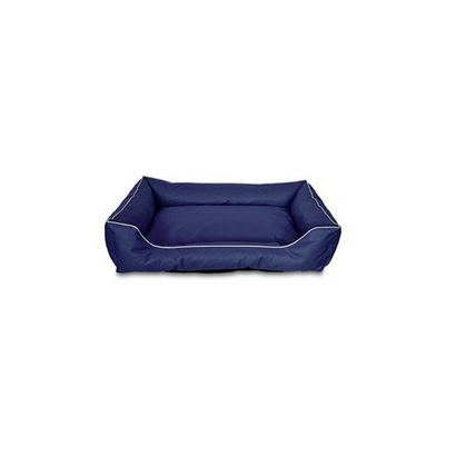 Eurosiam Cama Loft Rectangular Basket com Pegas | Azul - PetDoctors - Loja Online