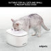 Fonte para Gatos, 2,5 Litros, Bebedouro Automático com Sensor de Infravermelhos + 2 filtros de carbono - PetDoctors - Loja Online