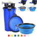 Garrafa Portátil Multifuncional para Água e Comida em Simultâneo (Bebedouro / Comedouro) - PetDoctors - Loja Online