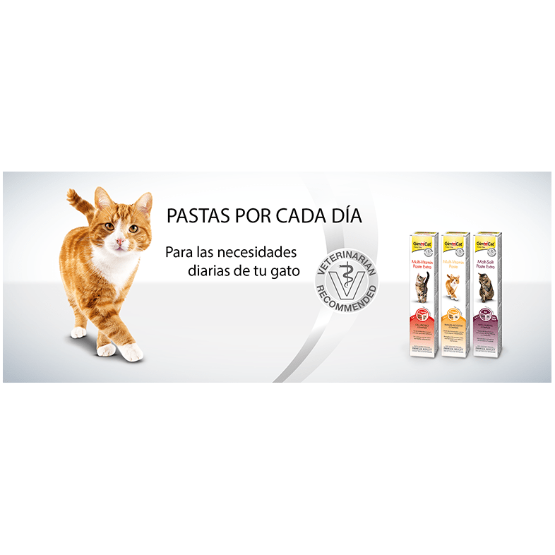 GimCat Malt-Soft Extra, pasta com malte - Anti-Hairball snack para gatos favorece a excreção de bolas de pelo - PetDoctors - Loja Online