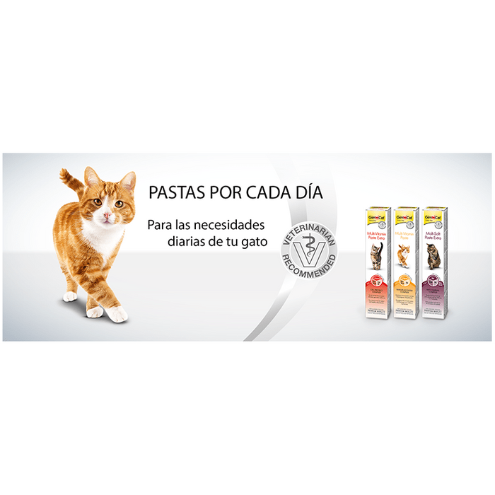 GimCat Malt-Soft Extra, pasta com malte - Anti-Hairball snack para gatos favorece a excreção de bolas de pelo - PetDoctors - Loja Online