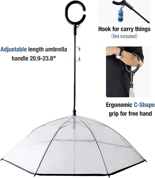 Guarda-chuva com trela, para cães, para passeios ao ar livre com chuva - PetDoctors - Loja Online