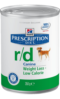 Hills Prescription Diet Canine r/d | Wet (Lata) | 350 g | 12 Unidades - PetDoctors - Loja Online