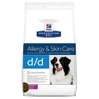 Hills Prescription Diet d/d Canine Duck & Rice - PetDoctors - Loja Online