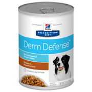 Hills Prescription Diet Derm Defense Canine with Chicken & Vegetables | Wet (Lata) | 354 g - PetDoctors - Loja Online