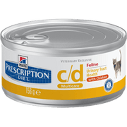 Hills Prescription Diet Feline c/d Multicare Chicken | Wet (Lata) | 24 x 156 g - PetDoctors - Loja Online