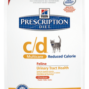 Hills Prescription Diet Feline c/d Multicare Reduced Calorie Chicken - PetDoctors - Loja Online