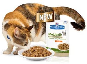 Hills Prescription Diet Feline Metabolic | Wet (Saqueta) | 12 x 85 g - PetDoctors - Loja Online