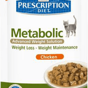 Hills Prescription Diet Feline Metabolic | Wet (Saqueta) | 12 x 85 g - PetDoctors - Loja Online