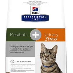 Hills Prescription Diet Metabolic + Urinary Stress Feline Chicken - PetDoctors - Loja Online