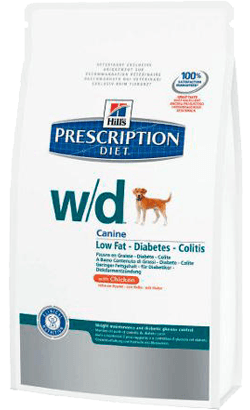 Hills wd shop diabetic dog food