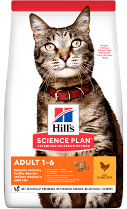 Hills Science Plan Adult Cat with Chicken - PetDoctors - Loja Online