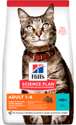 Hills Science Plan Adult Cat with Tuna | 1,5 kg - PetDoctors - Loja Online