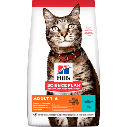 Hills Science Plan Adult Cat with Tuna | 1,5 kg - PetDoctors - Loja Online