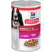 Hills Science Plan Adult Dog with Beef | Wet (Lata) | 12 x 370 gr | 12 latinhas de 370 gr - PetDoctors - Loja Online