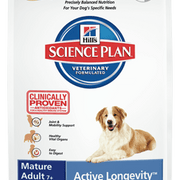 Hills Science Plan Canine Mature Adult 7+ Active Longevity Medium with Chicken - PetDoctors - Loja Online