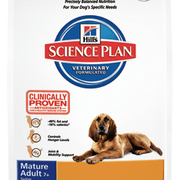 Hills Science Plan Canine Mature Adult 7+ Light Medium with Chicken | 12 kg - PetDoctors - Loja Online