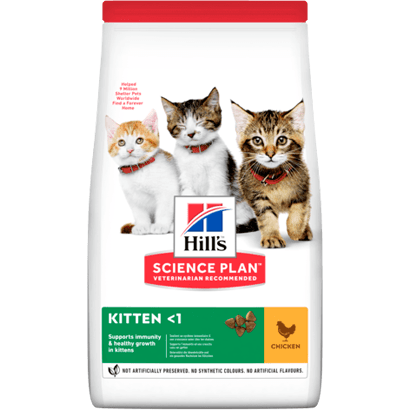 Hills Science Plan Kitten with Chicken | 1,5 kg - PetDoctors - Loja Online