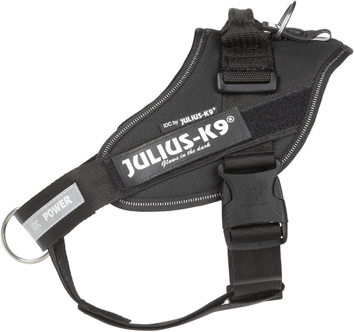 JULIUS-K9 Peitoral / Arnês para Cães IDC Powerharness com Controle Frontal em Y, Negro - PetDoctors - Loja Online