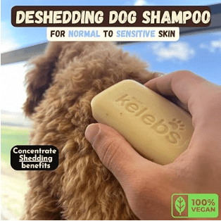 Kelebs Anticomichão | champô sólido para cães, para pele sensível e dermatite | anti-comichão com óleo de lavanda calmante, conjunto de 3 barras, sabão natural BIO e vegano - PetDoctors - Loja Online