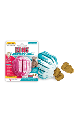 Kong Activity Ball Puppy | Cores Sortidas | Small | Medium - PetDoctors - Loja Online