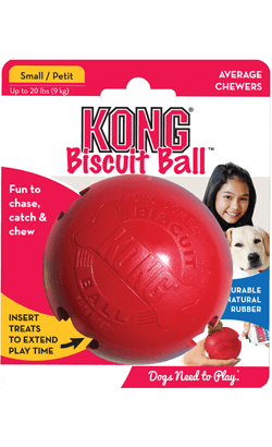 Kong Biscuit Ball Classic | Small | Large - PetDoctors - Loja Online