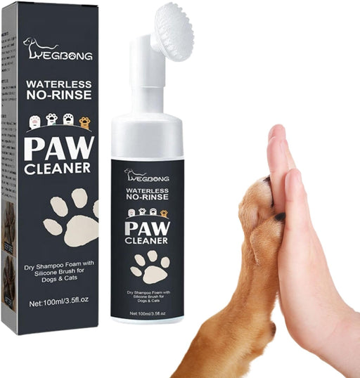 Limpador a seco, para patas e almofadas de patas de cães, escova com espuma de lavagem a seco, sem necessidade de água, elimina sujidade e bactérias, ecológico - PetDoctors - Loja Online